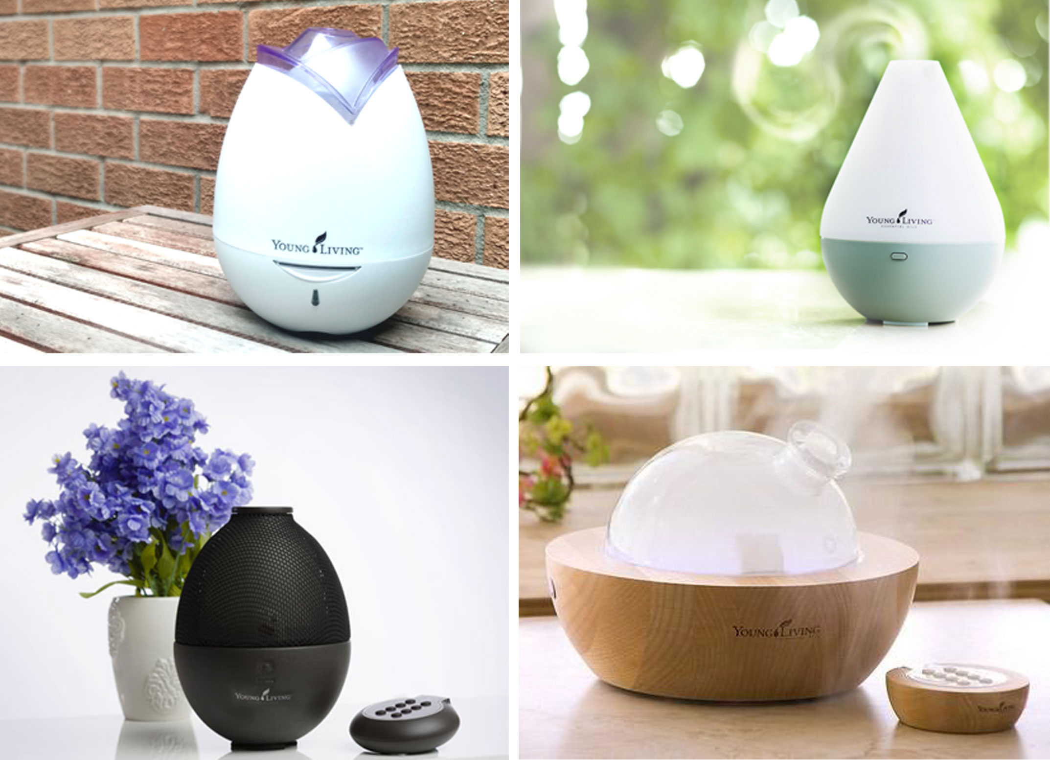 young living home diffusers, dew drop Diffusers, rain stone diffusers, aria diffusers
